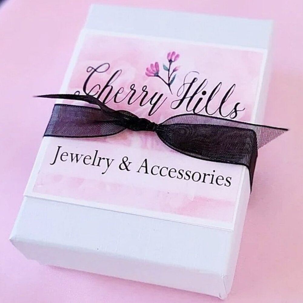 Glamorous Cubic Zirconia Diamond Drop Earrings Gold - Picture 9 of 10